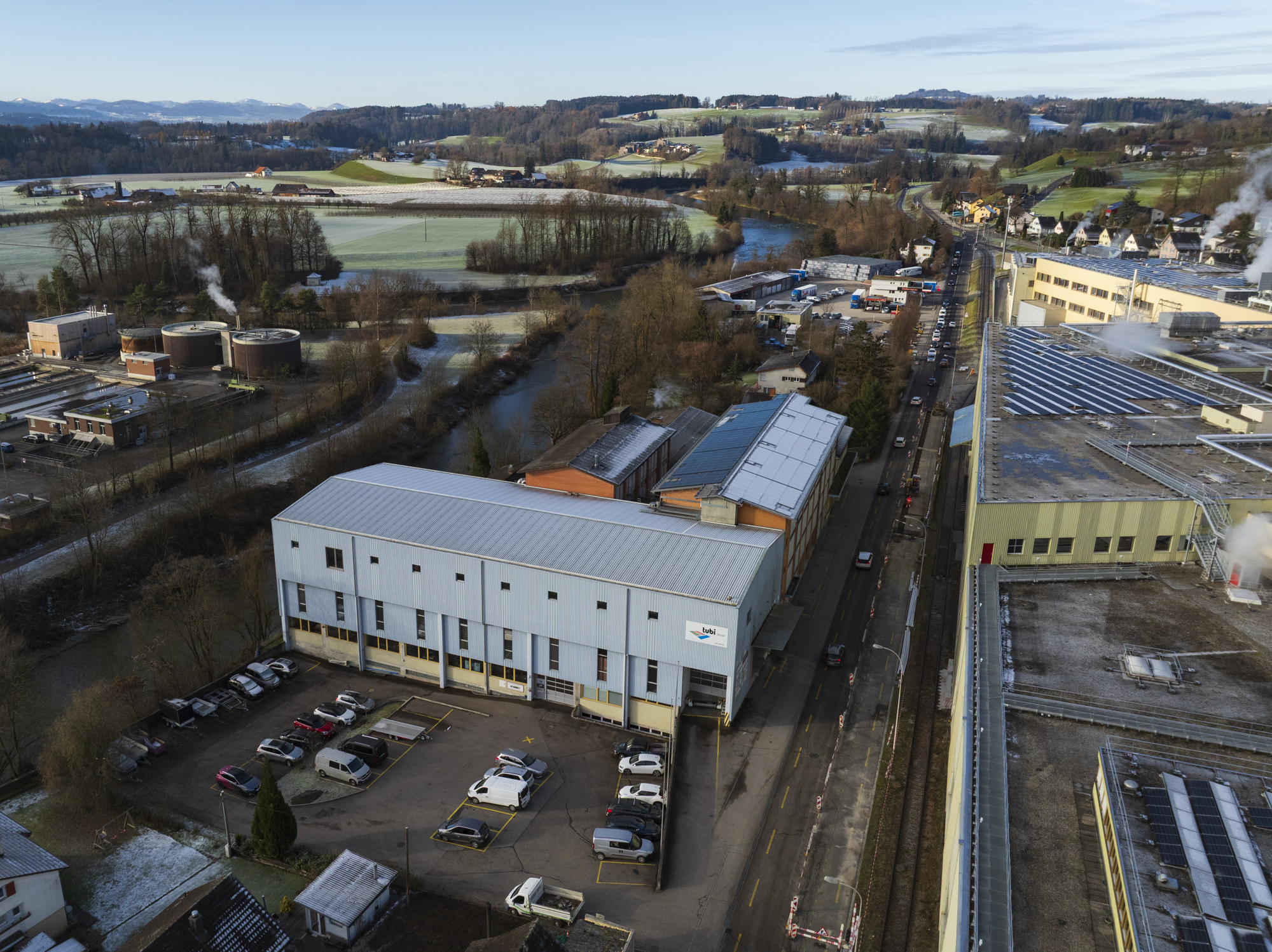 Einblick ins Tubi-Areal